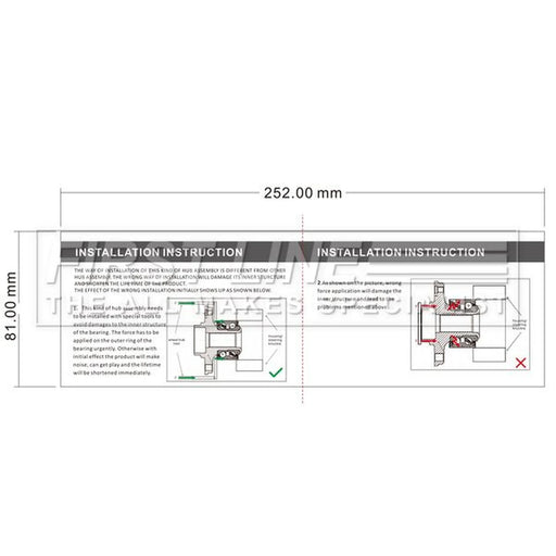 First Line Wheel Bearing Kit FBK1566