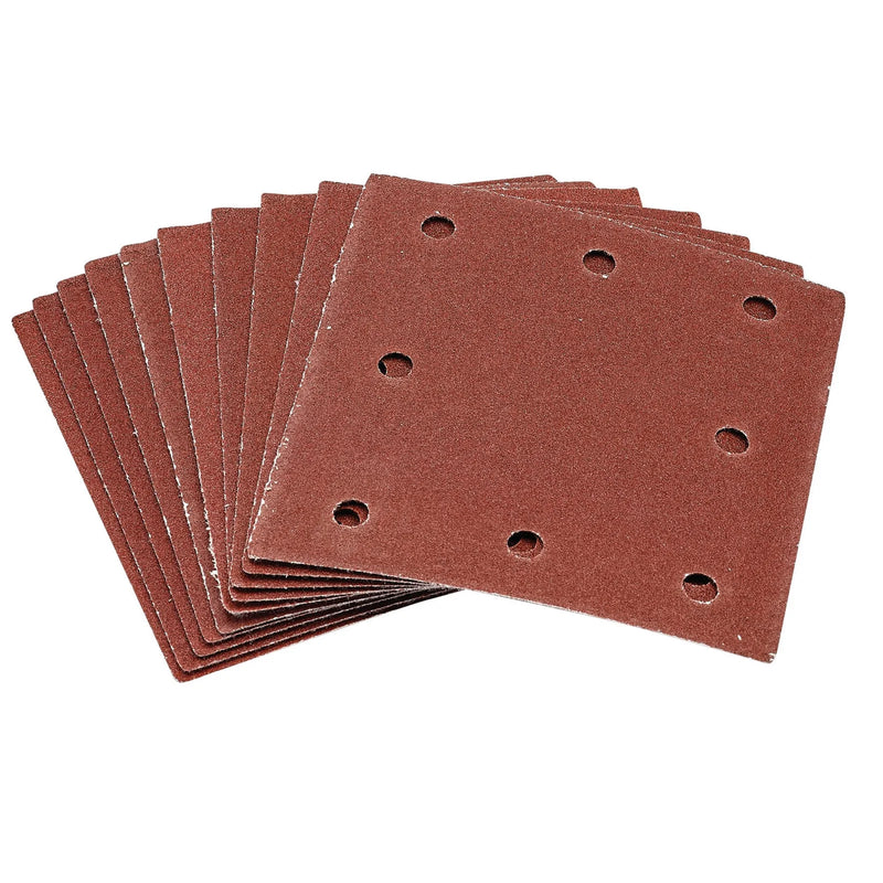 Draper Sanding Sheets 105x115mm 100 Grit Hook and Loop