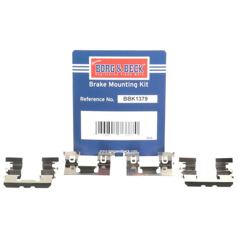Borg & Beck Brake Pad Accessory Fitting Kit Rear BBK1379