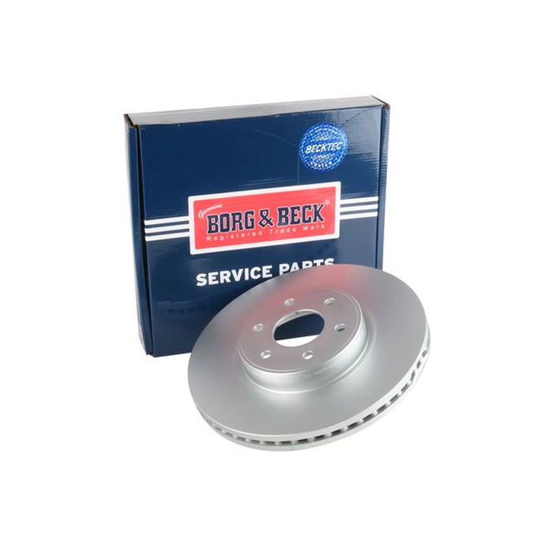 Borg & Beck 2 x Vented Front Brake Discs BBD6222S