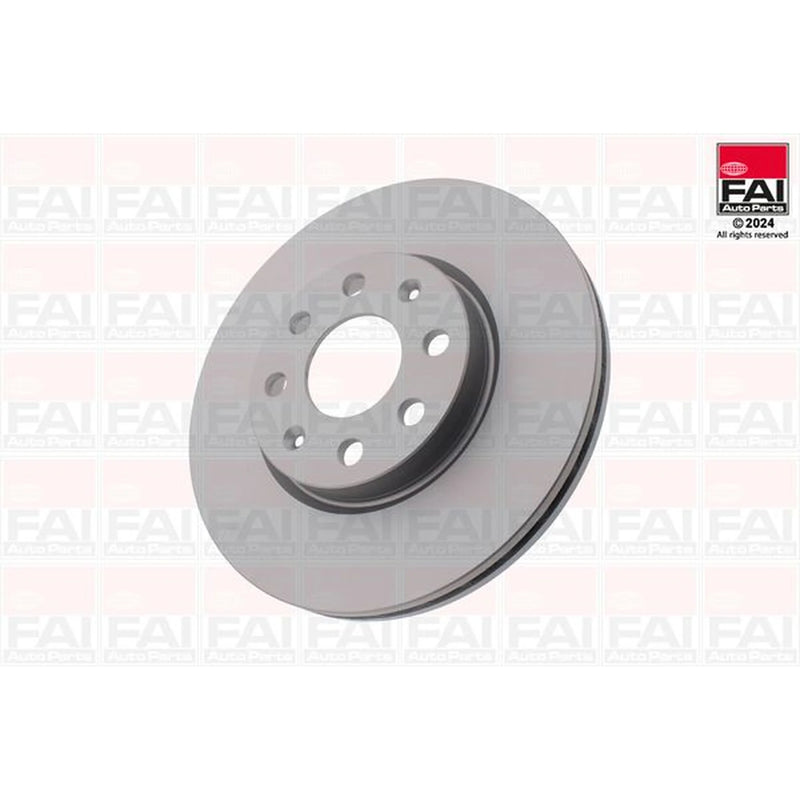 FAI 2 x Vented Front Brake Discs BD108