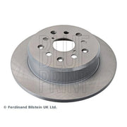 Blue Print 2 x Solid Rear Brake Discs ADT343108