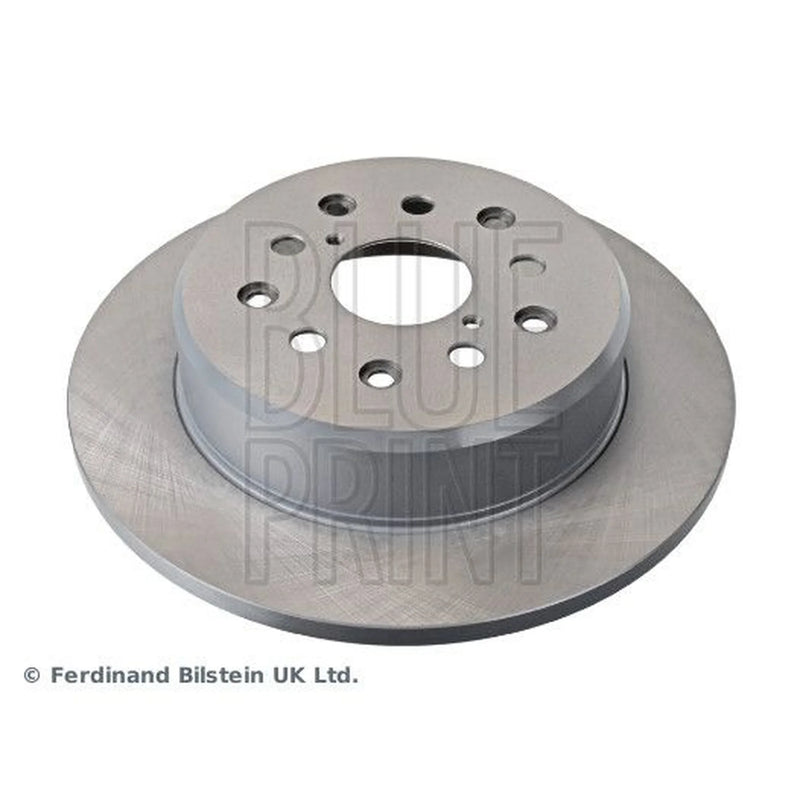 Blue Print 2 x Solid Rear Brake Discs ADT343108