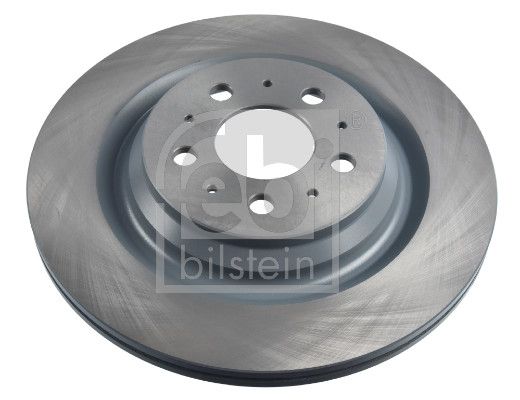 Febi 2 x Brake Disc Set Internally Vented Rear