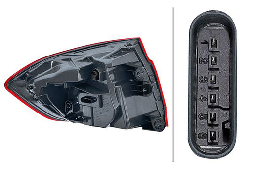 Hella 2SD 012 147-321 Tail Light Assembly