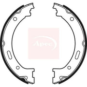 Apec Parking Brake Shoe Set SHU758