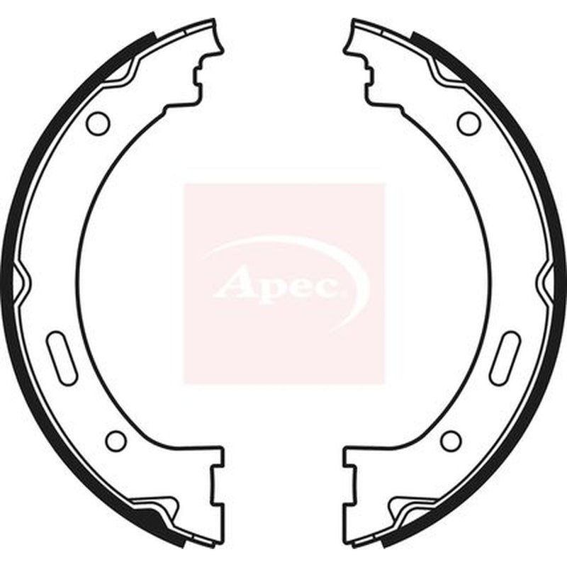 Apec Parking Brake Shoe Set SHU758