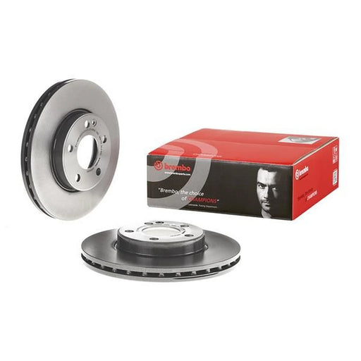 Brembo 2 x Internally Vented Front Brake Discs 09.B343.41