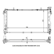 NRF Engine Radiator 56133