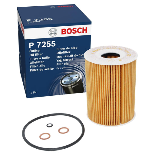 Genuine Bosch Car Oil Filter P7255 Fits Bmw 3 M3 Cabrio - 4.0 - 08-13 F026407255 Bosch  - Town Parts