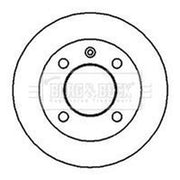 Borg & Beck 2 x Front Brake Discs BBD4749