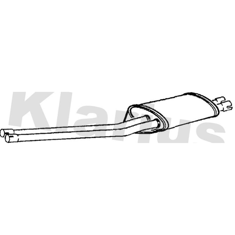 Klarius Box With Centre Pipe Centre MZ17L