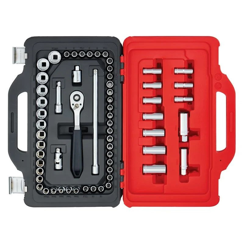 Facom 3/8in Drive Socket Set, 62 Piece - JL.151-EP62PB