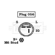 Borg & Beck Car Alternator 12V BBA2012