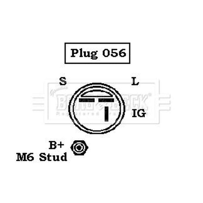 Borg & Beck Car Alternator 12V BBA2012