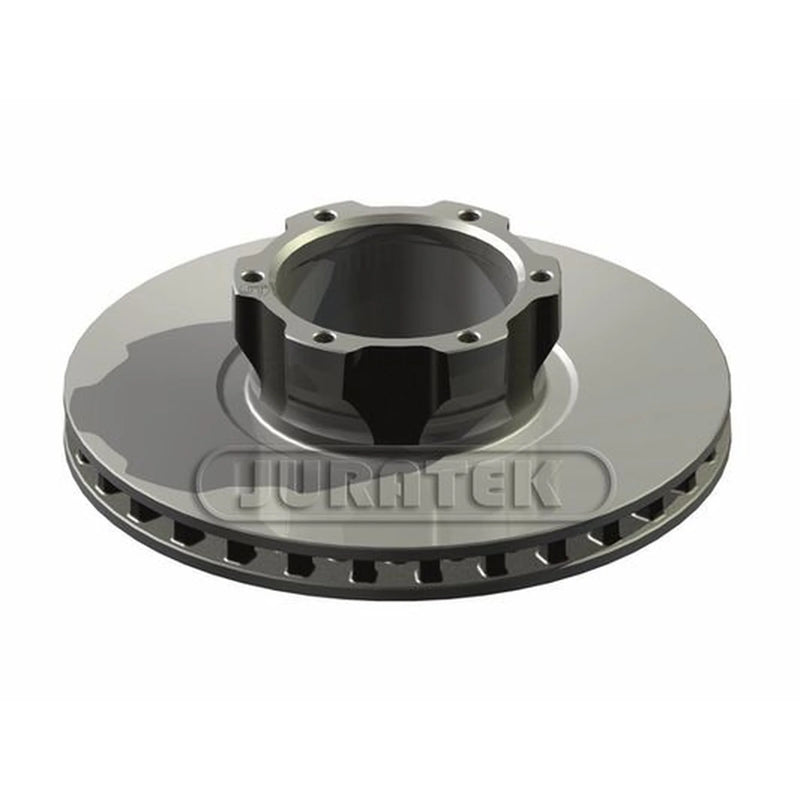 Juratek 2 x Vented Front Brake Discs MER112