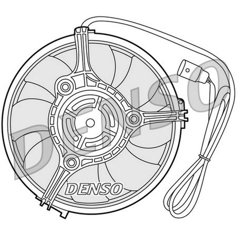 Denso Engine Cooling Fan DER02001