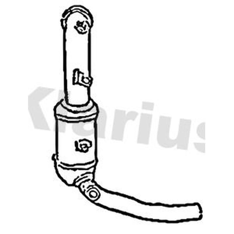 Klarius Catalyst Type Approved With Pipe 323555