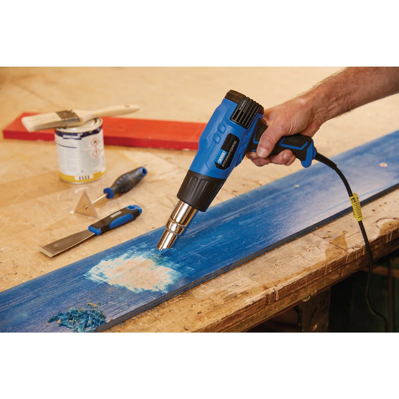Draper Storm Force Heat Gun 2000W 230V with Nozzle Set