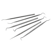 Faithfull Picks & Carvers Set 6 Piece Stainless Steel - FAIPICKSET