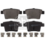 Febi Rear Brake Pad Set 16571