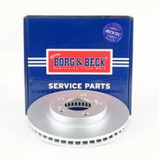 Borg & Beck 2 x Vented Front Brake Discs BBD6284S