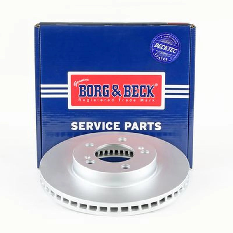 Borg & Beck 2 x Vented Front Brake Discs BBD6284S