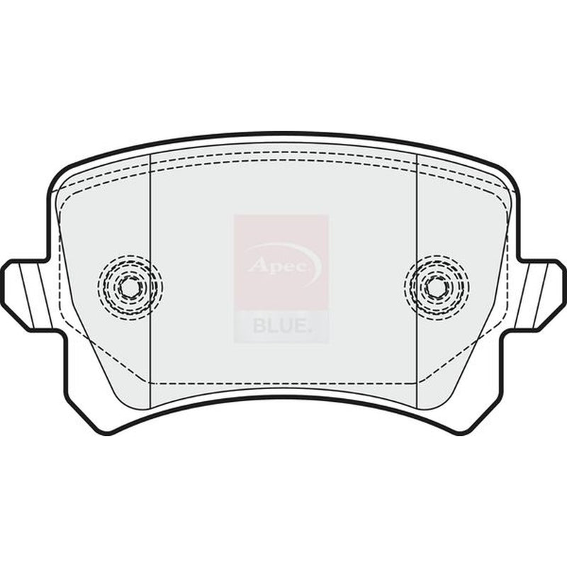 Apec Rear Brake Pad Set PD3244