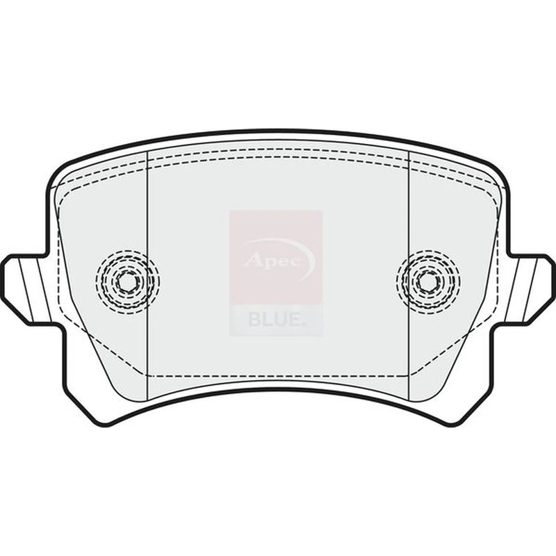 Apec Rear Brake Pad Set PD3244