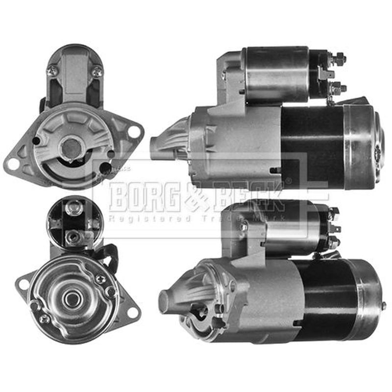 Borg & Beck Starter Motor 12V 1.1kW 9 Teeth BST2114