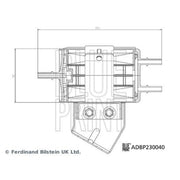 Blue Print Fuel Filter Element ADBP230040
