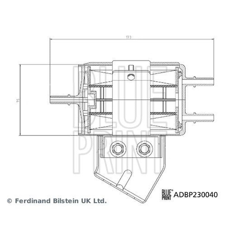 Blue Print Fuel Filter Element ADBP230040