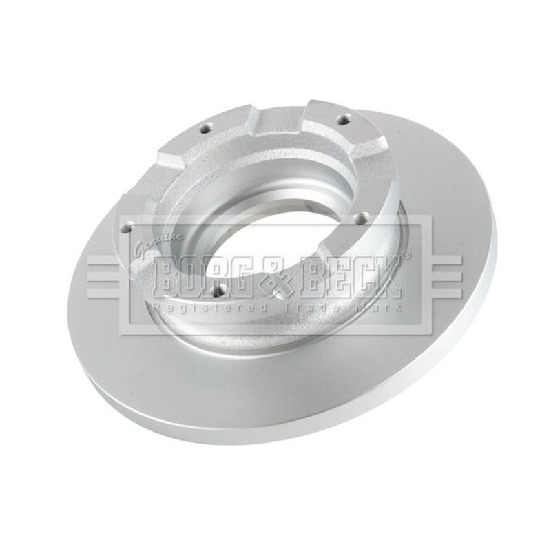 Borg & Beck 2 x Solid Rear Brake Discs BBD5932S
