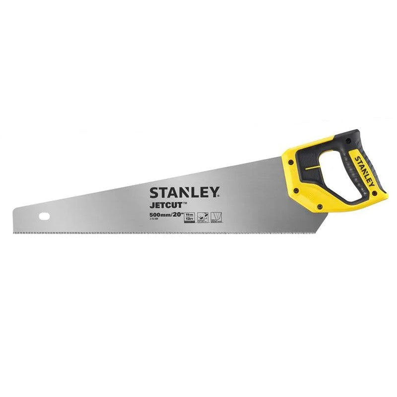 STANLEY® Hand Tools Jet Cut Fine Handsaw 500mm (20in) 11 TPI - 2-15-599