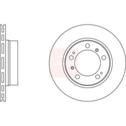 Apec 2 x Vented Rear Brake Discs DSK2139