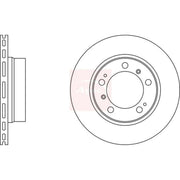 Apec 2 x Vented Rear Brake Discs DSK2139