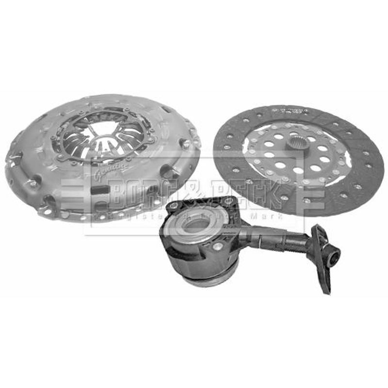 Borg & Beck Clutch Kit Set 3pc HKT1380