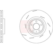 Apec 2 x / Front Brake Discs DSK3304