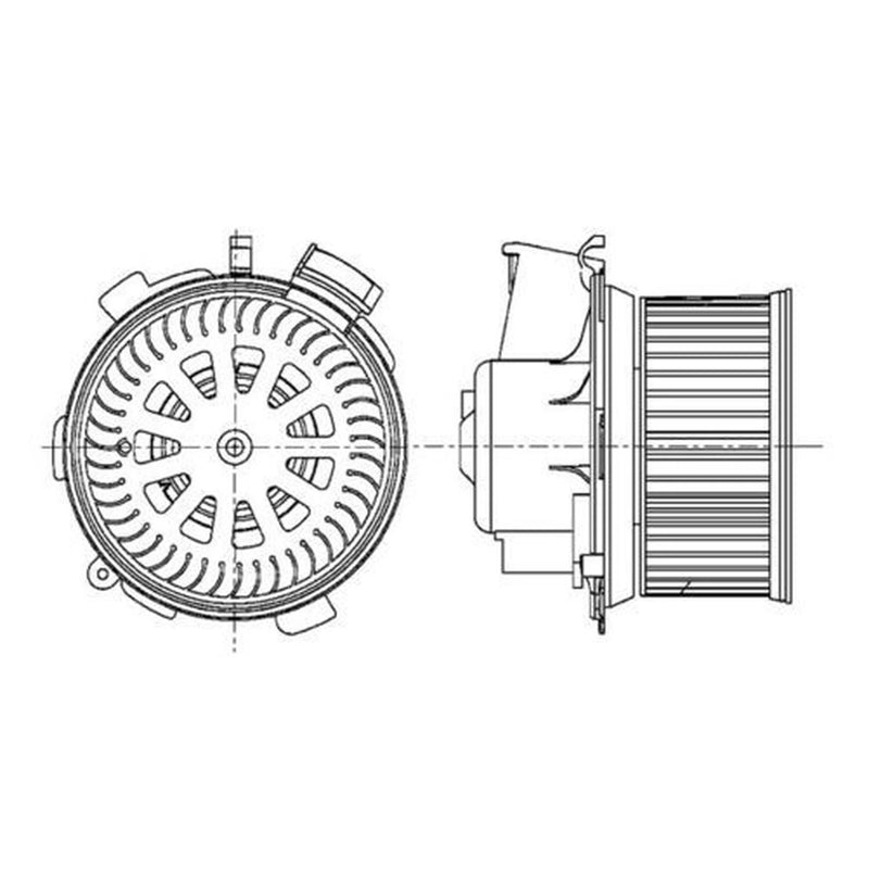 Mahle Heater Blower Fan AB 66 000P