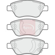 Apec Front Brake Pad Set PAD1521