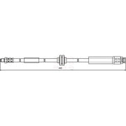 Apec Brake Hydraulic Hose Line Rear HOS3670