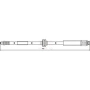 Apec Brake Hydraulic Hose Line Rear HOS3670