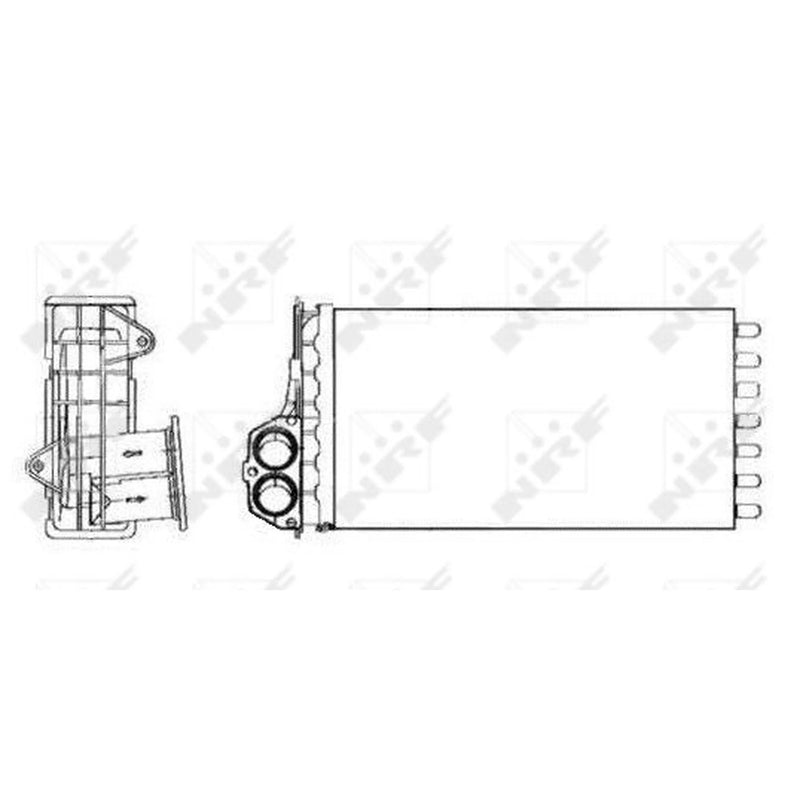 NRF Heater Matrix Core Heat Exchanger 53634