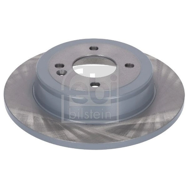 Febi 2 x Solid Rear Brake Discs 108420