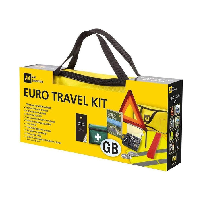 AA Euro Travel Kit Pack European Driving Legal Requirements France Spain Germany AA  - Town Parts