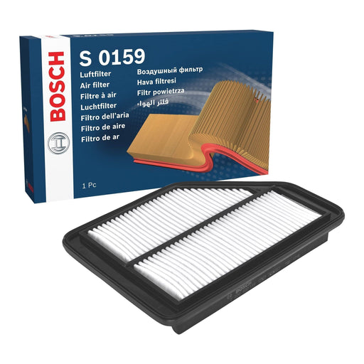 Genuine Bosch Car Air Filter S0159 Fits Honda Cr-V I-Ctdi - 2.2 - 06-09 F0264001 Bosch  - Town Parts