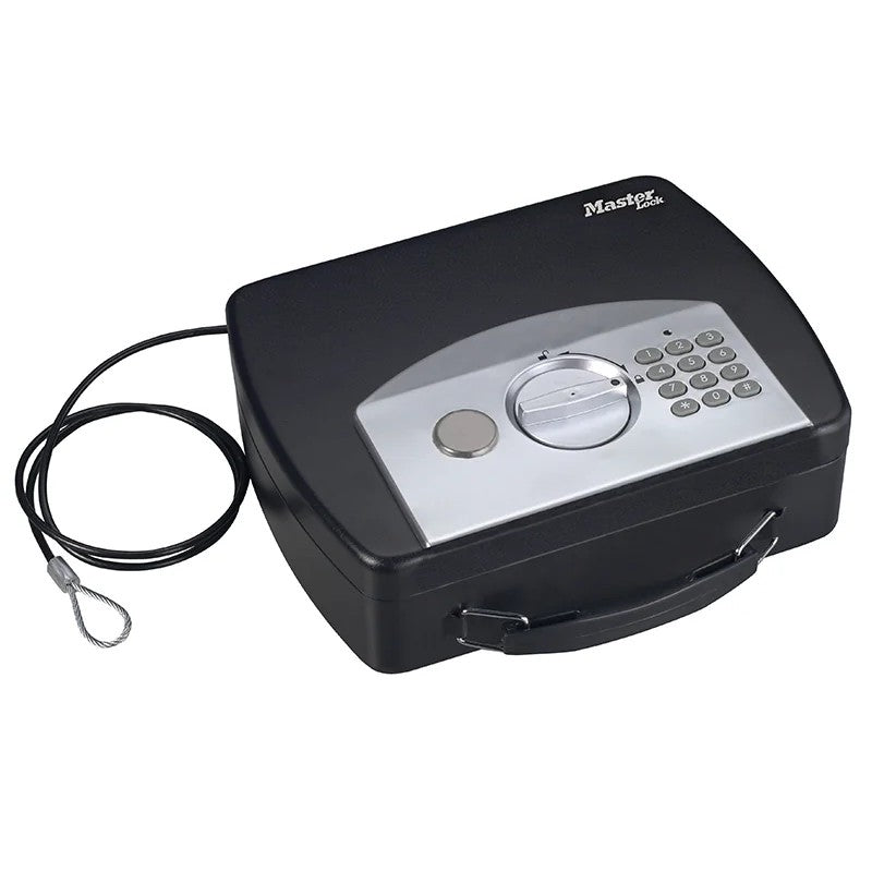 Master Lock Portable Digital Safe with Cable - P008EML