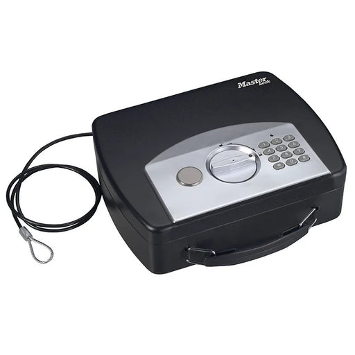 Master Lock Portable Digital Safe with Cable - P008EML
