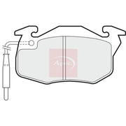 Apec Front Brake Pad Set PAD712