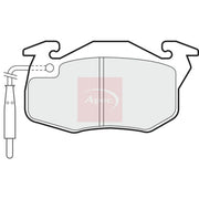 Apec Front Brake Pad Set PAD712